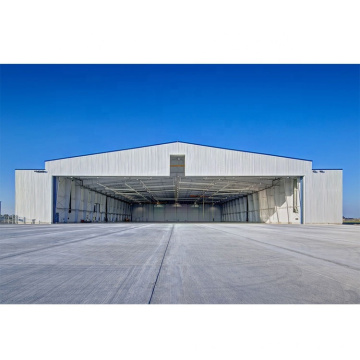 Grande tamanho de armação de aeronaves de aeronaves personalizadas, telhado de hangar pré -fabricado edifícios de hangar